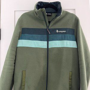 Cotopaxi Teca Fleece Full-Zip Jacket, Men's, Green, Size Medium